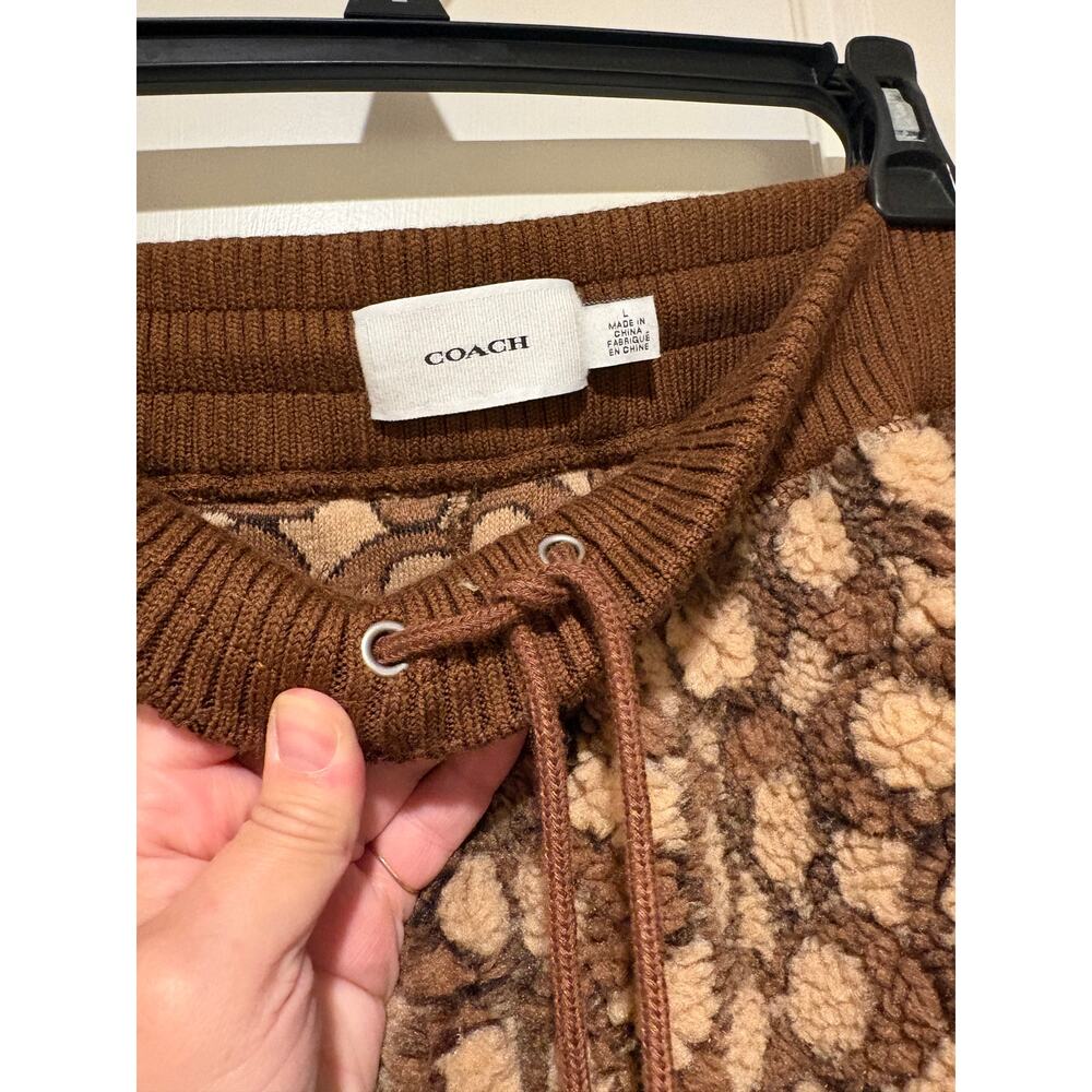 Coach Signature Fleece Pants - Picture 3 of 9